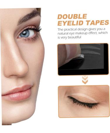 DOITOOL 2sets Double Eyelid Sticker Lasting Eyelid Tape Stickers for Girls Adhesive Eyelid Lifter Natural Double Eyelid Tape Invisible Tape Cosmetic Woman Medical Glue Eyelid Stickers - Buy Online on GoSupps.com
