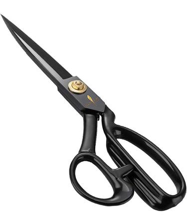 8 Inch Professional Tailor Scissors - Heavy Duty Sewing Shears for Fabric and Leather Cutting - Industrial Grade Sharp Scissors for Home, Office, Artists, and Dressmakers - Black - Buy Online on GoSupps.com