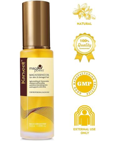 Moroccan Argan Oil Hair Serum - Cold Pressed, Weightless Healing Treatment 50ml - Buy Online on GoSupps.com