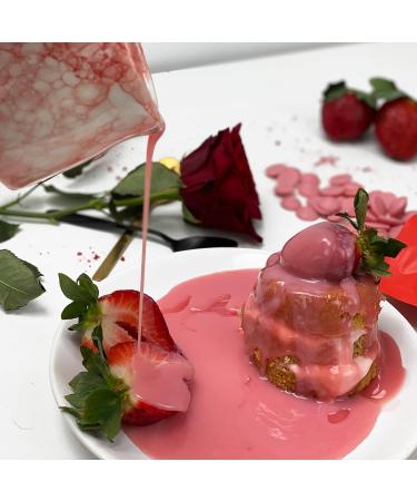 BAM Strawberry Chocolate Drops Callets Melting Chips Home and Pro Baking Strawberry Taste 250g - Buy Online on GoSupps.com