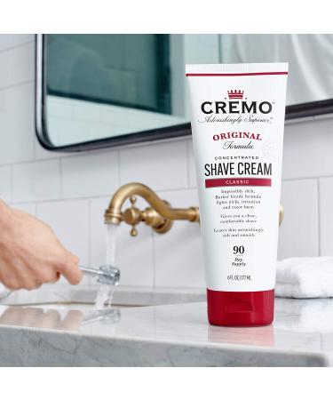 Cremo Barber Grade Original Shave Cream 2-Pack | 6 Oz - Premium Shaving Cream - Buy Online on GoSupps.com