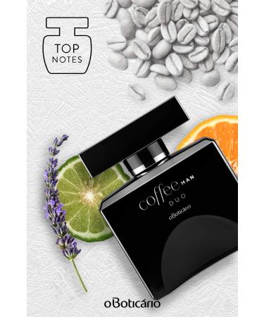 O BOTICARIO Coffee Duo Man Eau de Toilette Long Lasting Fragrance Cologne for Men Fresh Spice Scent 3.4 Ounce - Buy Online on GoSupps.com