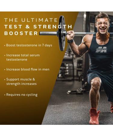 Muscletech Test HD Elite - Optimize Testosterone, 120 Capsules - Buy Online on GoSupps.com