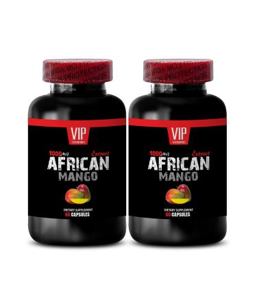 Fat loss capsules - AFRICAN MANGO EXTRACT 1000MG - African mango seed extract powder - African Mango African Mango cleanse Organic African Mango seed extract African Mango supplement 2Bot 120 Cap