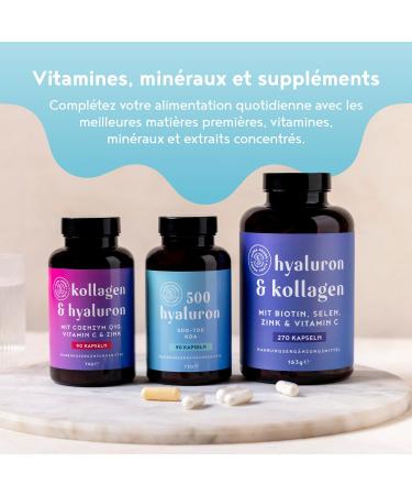 Marine Collagen 1400mg | with Hyaluronic Acid Vitamin C E Zinc Copper & Biotin (B7) | 120 Tablets | Hydrolyzed Collagen (Type 1) for Joints Skin Hair & Nails | Alpha Foods - Buy Online on GoSupps.com