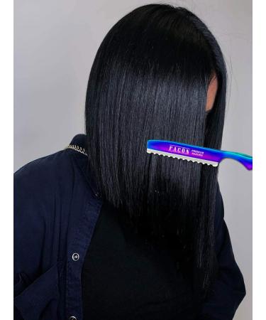 Fac n Professional Hair Styling Thinning Texturizing Feather Razor + 10 Replacement Blades - Buy Online on GoSupps.com
