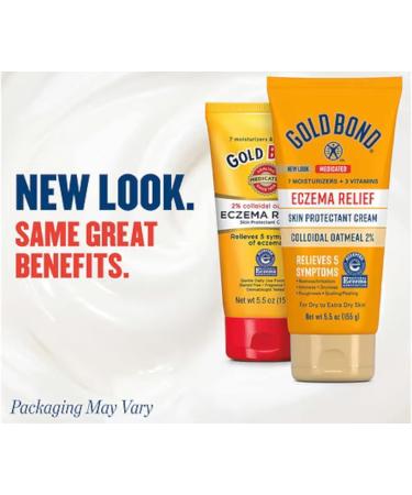 Gold Bond Eczema Relief Skin Protectant Cream 5.50 oz (Pack of 11) - Soothes and Protects Irritated Skin - Buy Online on GoSupps.com