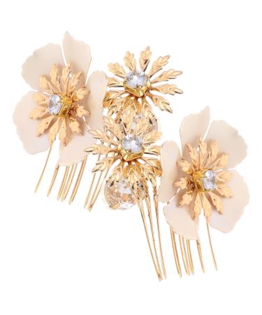 Ipetboom 1 Pair Wedding Hair Comb Hair Comb for Formal Occasions Hair Comb for Evening Dress Hair Comb Wedding Rhinestone Hair Comb Hair Combs for Wedding Decor Modeling Bride Accessories
