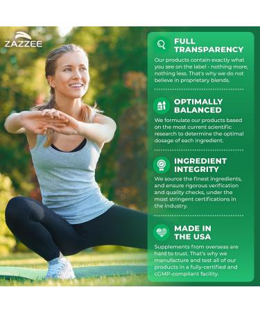Zazzee USDA Organic Cognitive Support Bundle | 30:1 Bacopa Monnieri Extract Plus Lions Mane Extract Capsules | Non-GMO Vegan & ISO Lab Tested (120 Servings Each) - Buy Online on GoSupps.com