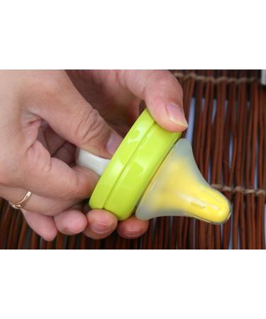 Baby Nipple Milk Bottle Pacifier Sponge Cleaning Brushes Brush Cleaner Cleaning Tool for Standard Nipples and All Wide Random Color - Buy Online on GoSupps.com