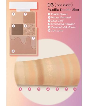 I m Meme Mini 2-in-1 Palette - Multi Cube | Portable 4 Eye-shadows & 2 Blushes - 05 Vanilla Double Shot 0.27 Oz - Shop Internationally - Buy Online on GoSupps.com