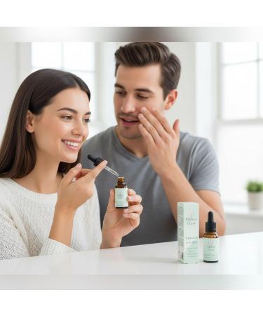  Mylea Glow Radiant Eye Gel Refreshing Eye Contour Gel with 1% Caffeine Oil Free Moisturizing Anti-Makeup for Bags and Dark Circles ECOCERT Cosmos Natural Certified for Oily and Mature Skin - Buy Online on GoSupps.com