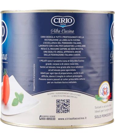 Cirio Alta Cucina Pelati Cirio Large Format 2500 g - Buy Online on GoSupps.com