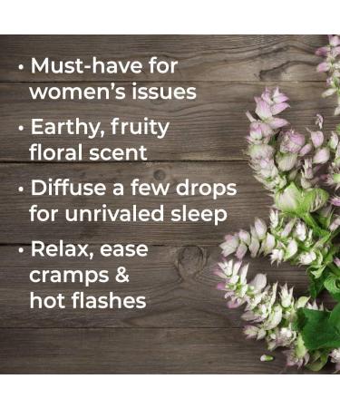 Buy Plant Therapy Organic Clary Sage Essential Oil 10 mL - 100% Pure Undiluted Therapeutic Grade Aromatherapy - International Shipping Available - Buy Online on GoSupps.com