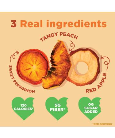 RIND Snacks Orchard Blend Dried Fruit Superfood - Sweet Persimmon, Tart Apple, Tangy Peach - High Fiber, Vegan, Paleo - Non-GMO - 3oz (Pack of 3) - Buy Online on GoSupps.com