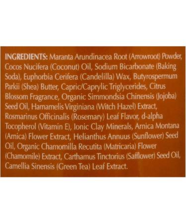 Buy Zion Health Adama Minerals Clay Deodorant Citrus Blossom - Aluminum Free 2.5 oz | Best Natural Deodorant for Sensitive Skin - International Shipping Available - Buy Online on GoSupps.com