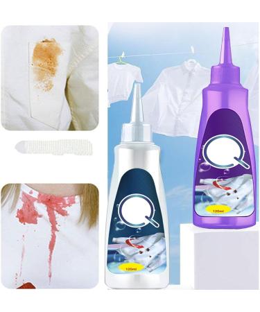 Clothes Stain Remover Laundry Stain Remover Active Enzyme Clothes Stain Remover Active Enzyme Laundry Stain Remover - White Shirt Guardian 2pcs - Buy Online on GoSupps.com