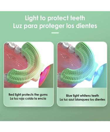 DAM ET07 Electric U-Shaped Sonic Toothbrush for Kids - Cleaning Massaging & Whitening - Buy Online on GoSupps.com