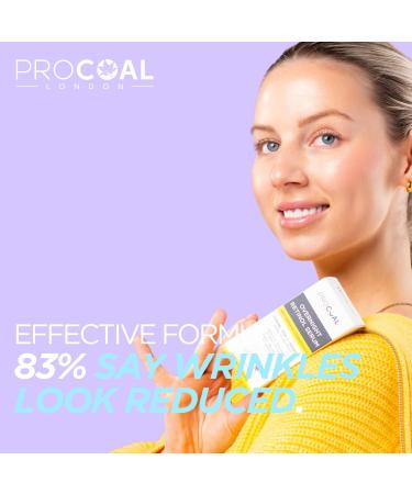 Procoal Overnight Retinol Serum 3% - High Strength Face Serum with Bisabolol & Paracress Extract - 30ml - Vegan & Cruelty-Free - Made in UK - Buy Online on GoSupps.com