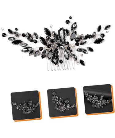FRCOLOR Bride Wedding Hair Comb hair Wedding Headdress Bridal Headpieces Bridal Hair Decor Wedding Headpiece Glass plastic bride Wedding Bridal Hair Comb - Buy Online on GoSupps.com