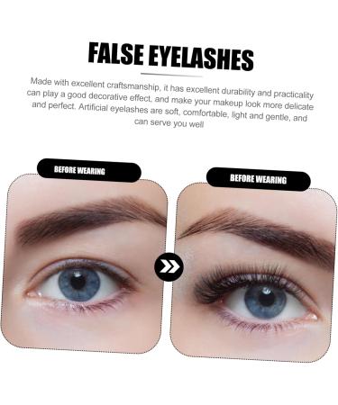POPETPOP 5 Pairs Curling False Eyelashes Makeup Lashes 5d False Lash Extension Tools Segmented False Eyelashes Faux Eyelashes Eye Lashes Thick Eyelash No Slim Chemical Fiber Miss Adhesive - Buy Online on GoSupps.com