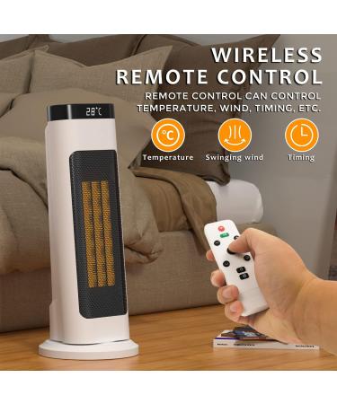 Electric Heater Desk Heater Vertical Household 3 Second Fast Heating for Reading Working Studying Watching TV Overheat Protection - Buy Online on GoSupps.com
