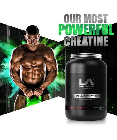 LA MUSCLE Nuclear Creatine 900g - Super-Micronised Fruit Punch Monohydrate - Buy Online on GoSupps.com