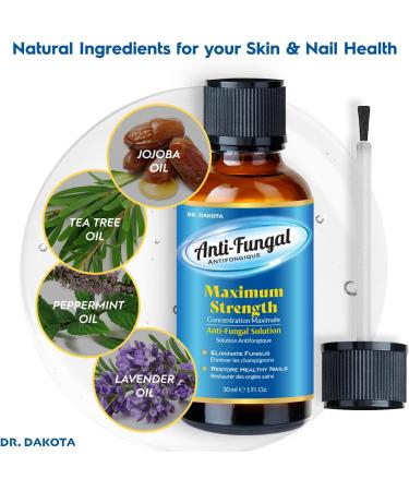 Nail Fungus Treatment For Toenail Fungal Nail Treatment Extra Strength Nail Repair Toe Nail Fungus Treatment Nail Repair Renew Damaged Discolored Foot & Toenails Athletes Foot(30 ml) - Buy Online on GoSupps.com