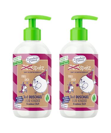 Dresdner Essenz Dresdner Essenz Dreckspatz Freu Dich Shower Gel 2 x 250 ml Mulberry Scent Vegan Bath Shower Gel