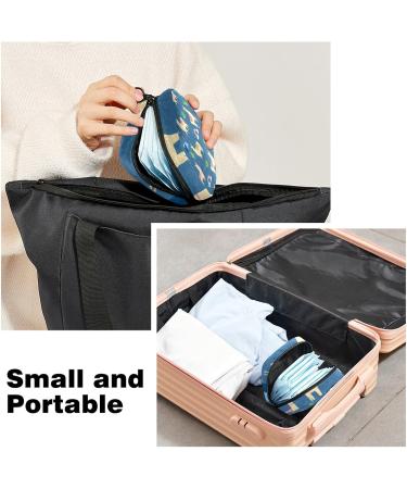 Alpaca Cactus Rainbow Menstrual Pad Storage Bag - Portable Period Pouch for Women - Color 12 - Buy Online on GoSupps.com