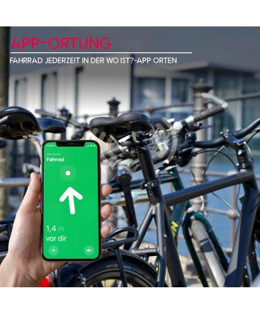 Traag Airtag Bicycle Bracket | Made in Portugal | Theft Protection & Location Tool for Bikes & E-Bikes | Includes Safety Screws & Tools | Dimensions Included - Buy Online on GoSupps.com
