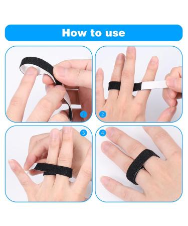 Hejo Trigger Finger Rail - 10 Adjustable Finger Bandages for Protection of Middle Ring & Small Fingers - International Shipping Available - Buy Online on GoSupps.com