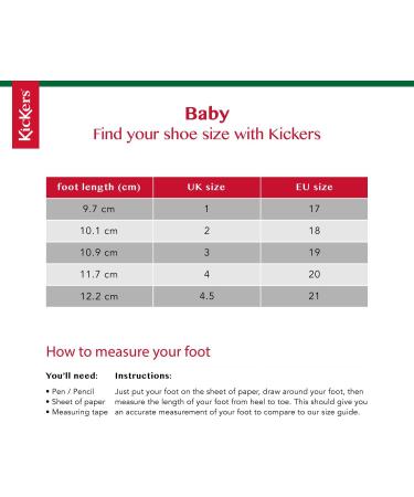 Kickers Unisex Kid's 1st Kicks Boots - Size 2 UK, Blue Navy - Buy Online on GoSupps.com