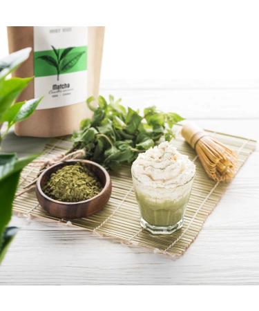 Mary Rose Th Matcha Premium 100g Origine Hangzhou Chine Poudre de th vert fine issue des jeunes feuilles de printemps Couleur vert clair go t doux et umami quilibr  - Buy Online on GoSupps.com