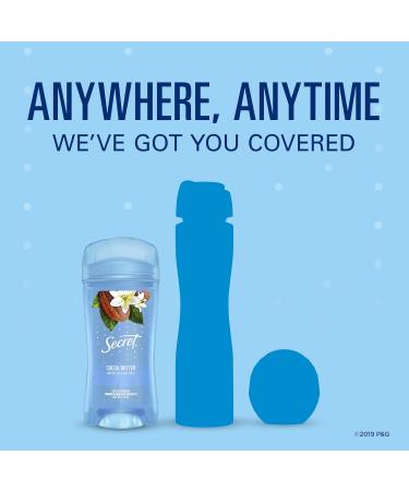 Secret Clear Gel Antiperspirant and Deodorant Cocoa Butter Scent 45 grams - Buy Online on GoSupps.com