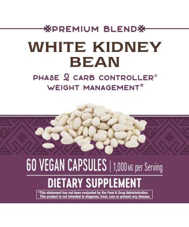 Buy Nature's Way White Kidney Bean - 60 Vegan Capsules for Weight Loss - Buy Online on GoSupps.com