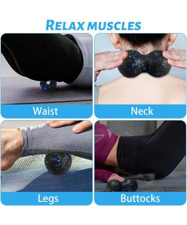 Collazoey 3-Piece Fascia Ball Set | Blackroll Massage Balls for Spine Neck & Back Relief | Deep Tissue & Trigger Point Therapy - Buy Online on GoSupps.com