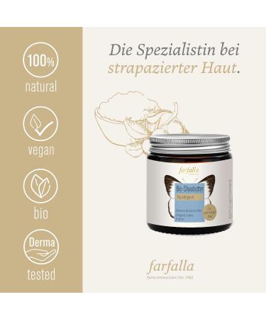 farfalla Organic Shea Butter Moisture 100% Certified Natural Cosmetics 100 ml - Buy Online on GoSupps.com