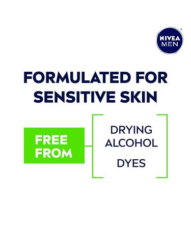 NIVEA MEN Sensitive Shave Foam 6 Pack - Soothing Chamomile & Witch Hazel Extracts - Buy Online on GoSupps.com