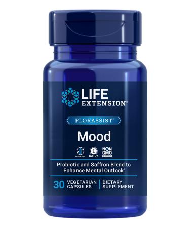Life Extension FLORASSIST Mood Improve  30 Vegetarian Capsules