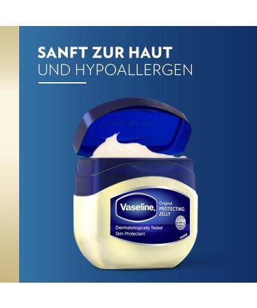 Vaseline Original Protecting Jelly 100ml | Dermatologically Tested Petroleum Jelly for Damaged & Dry Skin - Buy Online on GoSupps.com