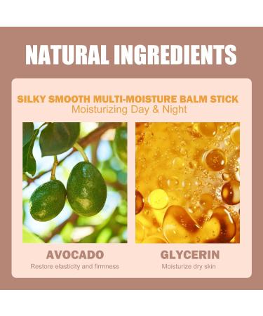 Anti Wrinkles Face Moisturiser Balm Multi Balm Stick Moisturizing Balm Wrinkle Multi Balm Stick Collagen Boosting Moisture Balm Stick Wrinkle Bounce Moisturizing Balm For Face Lip & Eye Wrinkles - Buy Online on GoSupps.com
