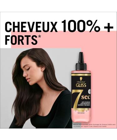 Schwarzkopf - Gliss - 7 Second Express Repair Treatment - SOS Split Ends and Lengths - Suppleness and Shine - Ionic Complex and Grape Seed Oil - 200 ml - Buy Online on GoSupps.com