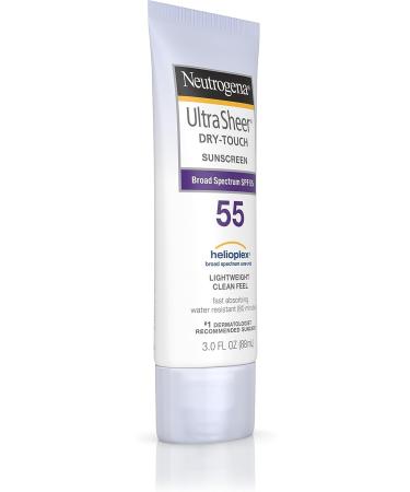 Neutrogena Ultra Sheer Dry-Touch Sunscreen SPF 55 - 3 fl. oz - Buy Online on GoSupps.com