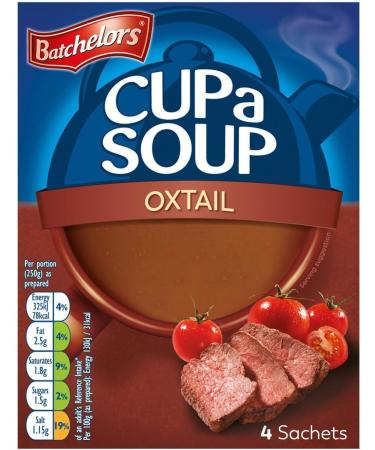 Instant Soup Bundle with Cup a Soup Chicken Potato & Leek Oxtail and Mushroom (Pack of 4 - Total of 16 Sachets) - Buy Online on GoSupps.com