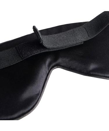 Silk Sleep Mask for Women and Men - Adjustable Non-Slip Strap - Comfortable Cooling Eye Mask - Light Blocking - Turquoise - Buy Online on GoSupps.com