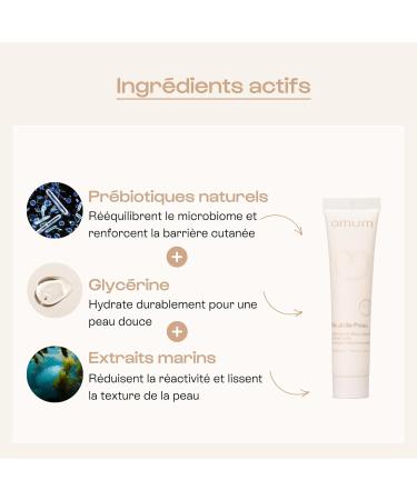 OMUM - Ma Jolie Peau - Cr me visage r quilibrante & hydratante aux pr biotiques naturels - Peaux mixtes et peaux fragilis es - Anti rougeur et anti bouton - Compatible grossesse - Vegan - 40 ml 80 ml (Lot de 1) - Buy Online on GoSupps.com