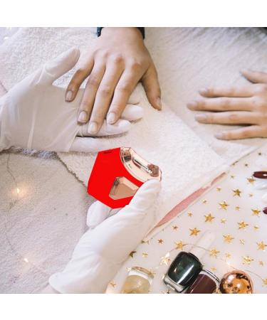Shurzzesj Automatic Nail File - Electric Toenail Scissors - Electric Automatic Nail Safety Trimmer with Nail Clip Storage 2-in-1 Nail Cutter and Polisher for Kids Adults Red - Buy Online on GoSupps.com