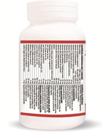 Nutridom Complete Women's Multivitamin | Iron Vitamin D3 B-Vitamins and Antioxidants C & E | Gluten-Free Non-GMO 60 Vegetable Capsules - Buy Online on GoSupps.com