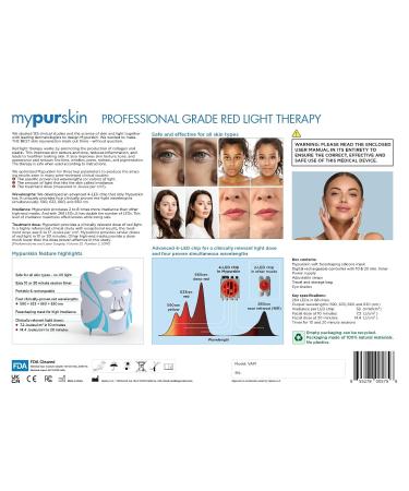 Professional Medical Grade Red Light Therapy Mask | Highest Dose Clinically Proven | Reduces Skin Redness Fine Lines & Wrinkles - Buy Online on GoSupps.com